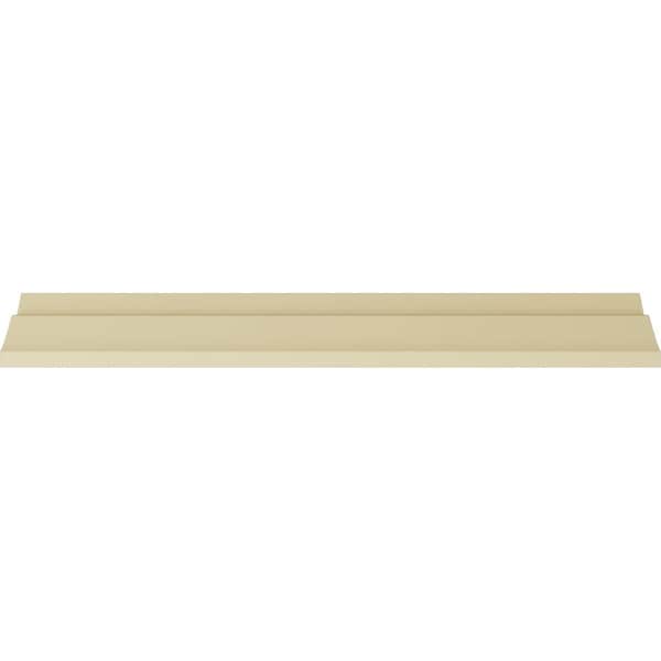 Ekena Millwork 4 1/8"H x 4 1/8"P x 5 7/8"F x 94 1/2"L Zadlo Crown Moulding - MLD04X04X06ZA