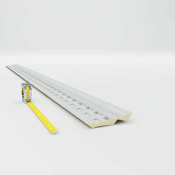 Ekena Millwork 4 1/8"H x 4 1/8"P x 5 7/8"F x 94 1/2"L Zadlo Crown Moulding - MLD04X04X06ZA