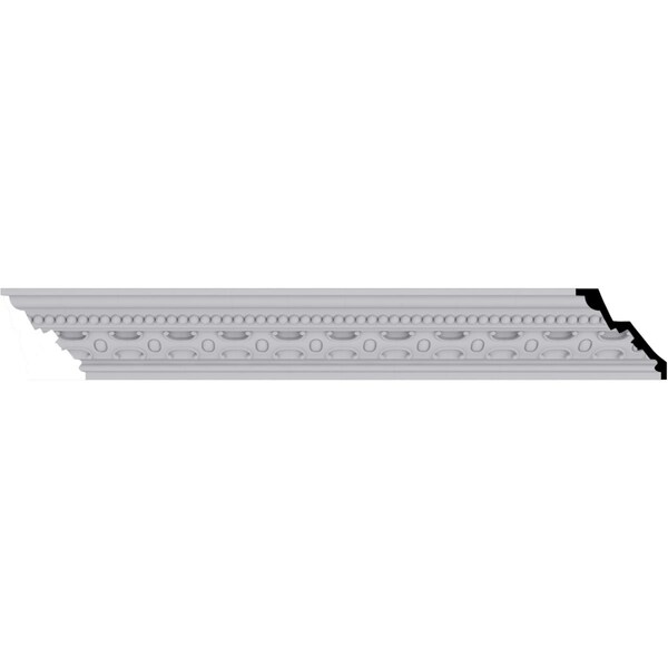 Ekena Millwork 4 1/8"H x 4 1/8"P x 5 7/8"F x 94 1/2"L Zadlo Crown Moulding - MLD04X04X06ZA