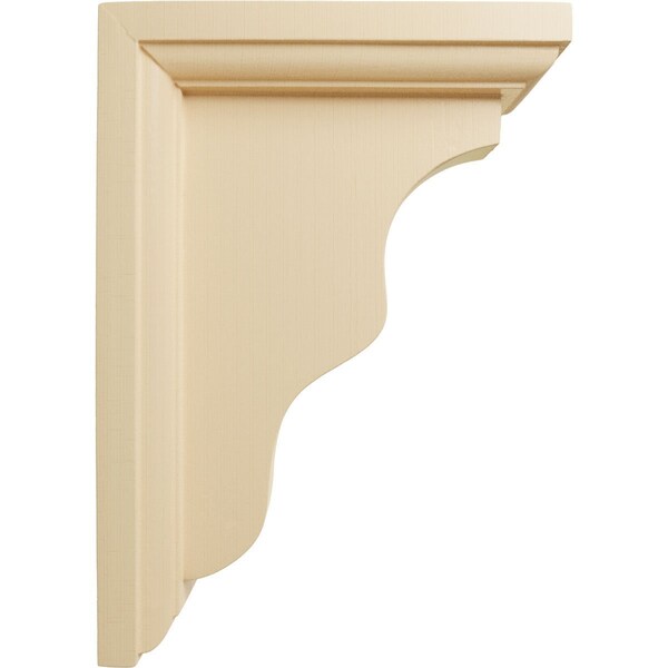 Ekena Millwork 2 1/4"W x 5"D x 7"H Hamilton Traditional Bracket, Maple - BKT02X05X07HAMA