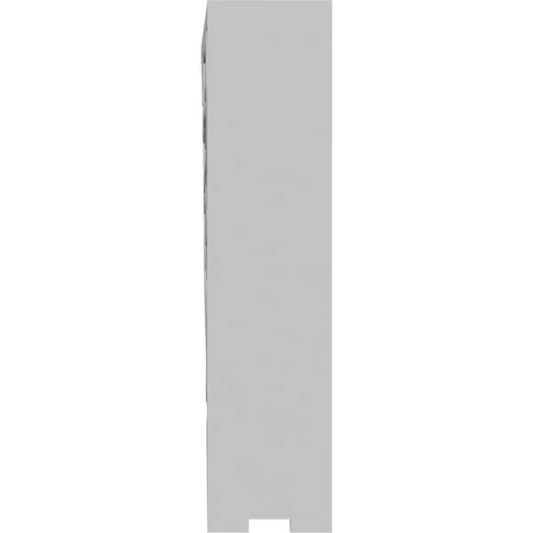 Ekena Millwork Wagon Wheel Architectural Grade PVC Corbel, 1 7/8"W X 8"D X 8"H - CORP01X08X08WW
