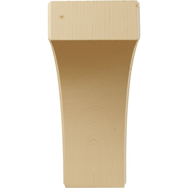 Ekena Millwork 3 1/2"W x 6"D x 8"H Clarksville Bracket, Alder - BKTW04X06X08CVAL