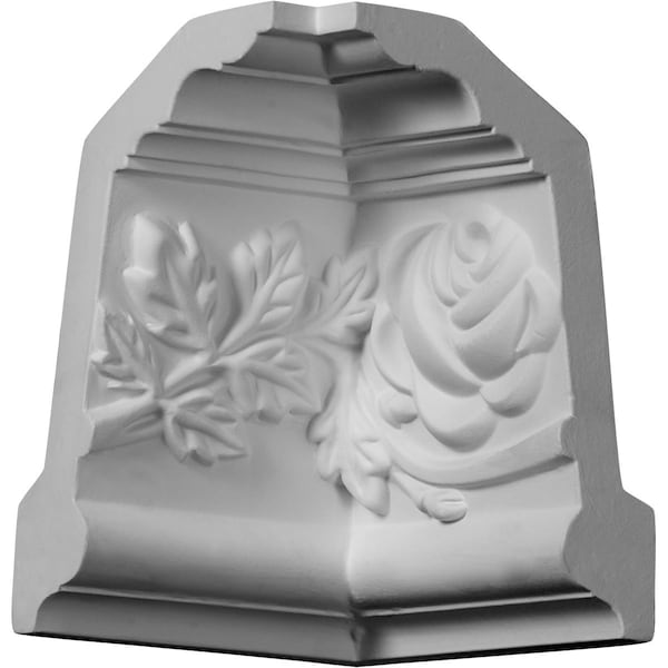 Ekena Millwork 3 3/4"P x 5 1/2"H Inside Corner Moulding (matches moulding MLD05X02X06RO) - MIC02X05RO