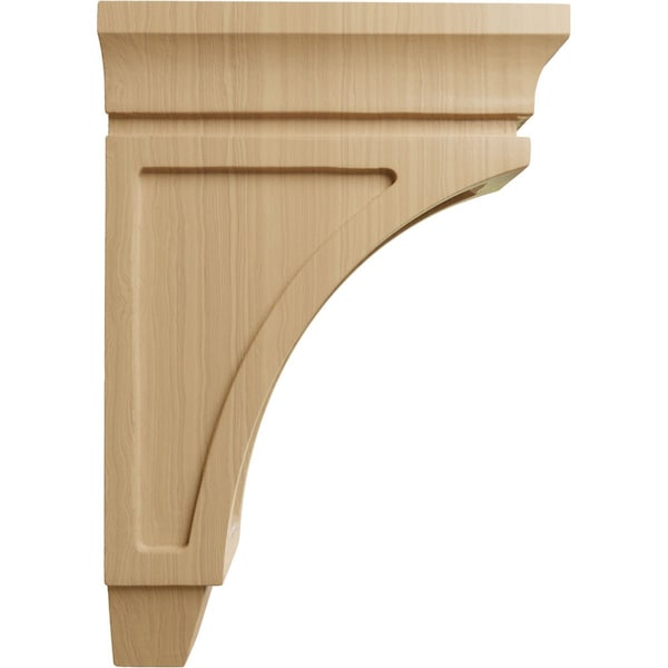 Ekena Millwork 2 3/4"W x 5 1/2"D x 8"H Mini Lucan Wood Corbel, Cherry - CORW03X06X08LUCH
