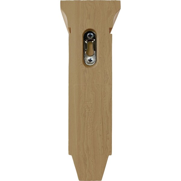 Ekena Millwork 2 3/4"W x 5 1/2"D x 8"H Mini Lucan Wood Corbel, Cherry - CORW03X06X08LUCH