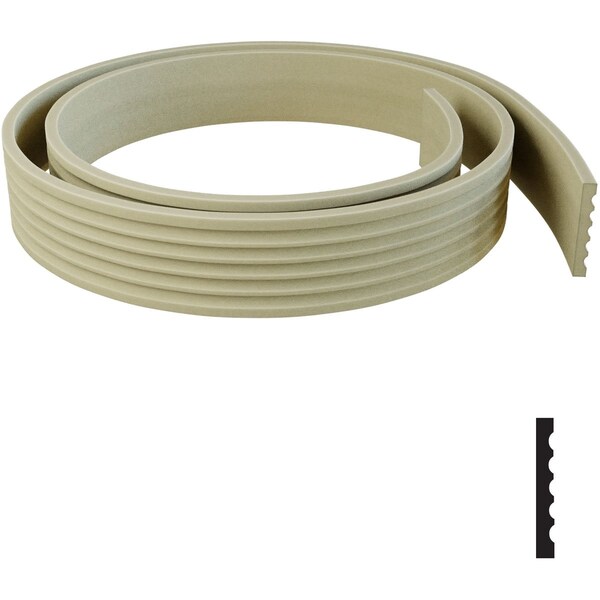 Ekena Millwork C606 - 5 1/2"H x 11/16"D x 144"L Casing Flexible Moulding - CASFC606FX144