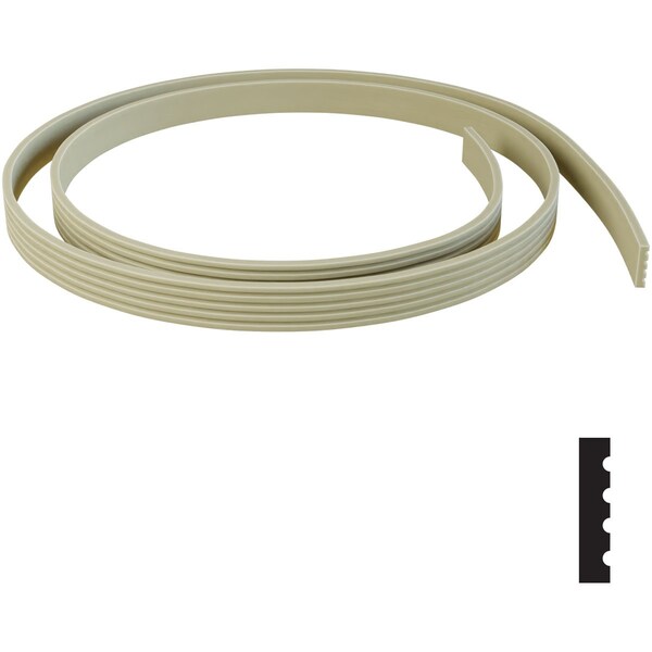 Ekena Millwork 1002M - 2 1/4"H x 1/2"D x 144"L Casing Flexible Moulding - CASF1002MX144