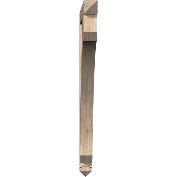 Ekena Millwork Legacy Arts & Crafts Smooth Bracket, Douglas Fir, 3 1/2"W x 48"D x 48"H - BKT04X48X48LEC03SDF