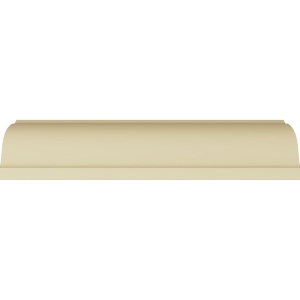 Ekena Millwork 3 3/4"H x 3 3/4"P x 5 1/4"F x 94 1/2"L Baroque Crown Moulding - MLD04X04X05BQ