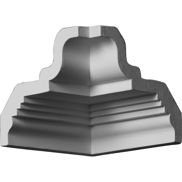 Ekena Millwork 4 1/2"P x 3 7/8"H Inside Corner Moulding (matches moulding MLD03X04X05BU) - MIC04X03BU