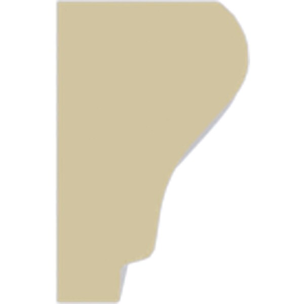 Ekena Millwork Panel Moulding, Urethane, 94-1/2 in L, 1-3/8 in H - MLD01X00AC