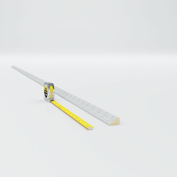 Ekena Millwork Panel Moulding, Urethane, 94-1/2 in L, 1-3/8 in H - MLD01X00AC