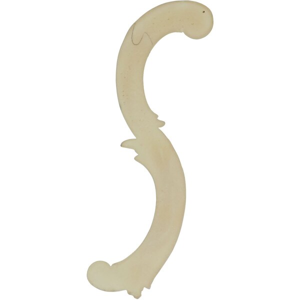 Ekena Millwork 12 1/4"W x 1 1/4"H x 3/4"P Gorleen Onlay, Right - ONL12X01X00GO-R