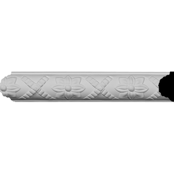 Ekena Millwork 1 3/4"H x 1"P x 94 1/2"L, (3 5/8" Repeat), Sellek Panel Moulding - PML01X01SK
