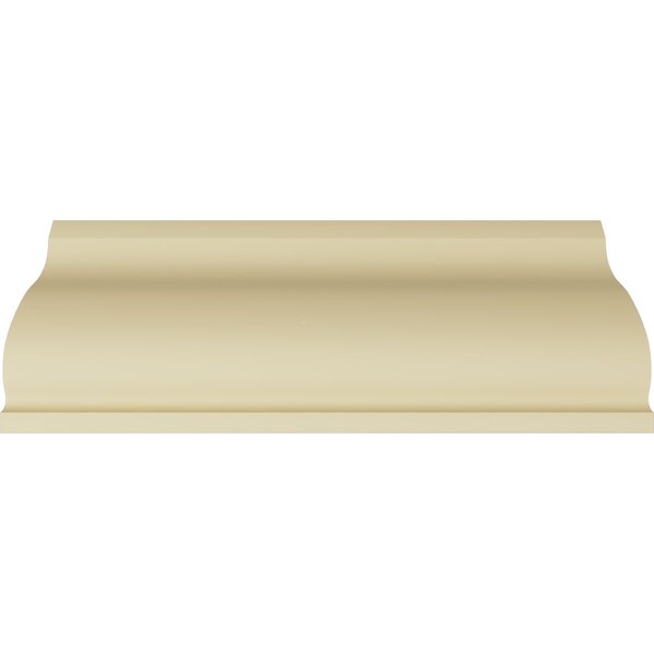 Ekena Millwork 8 3/4"H x 7"P x 11 1/4"F x 94 1/2"L Medea Beaded Crown Moulding - MLD08X07X11MD