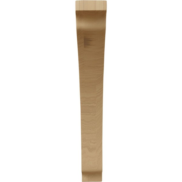 Ekena Millwork 1 3/4"W x 8 1/2"D x 12"H Large Thorton Wood Bracket, Cherry - BKTW01X08X12THCH
