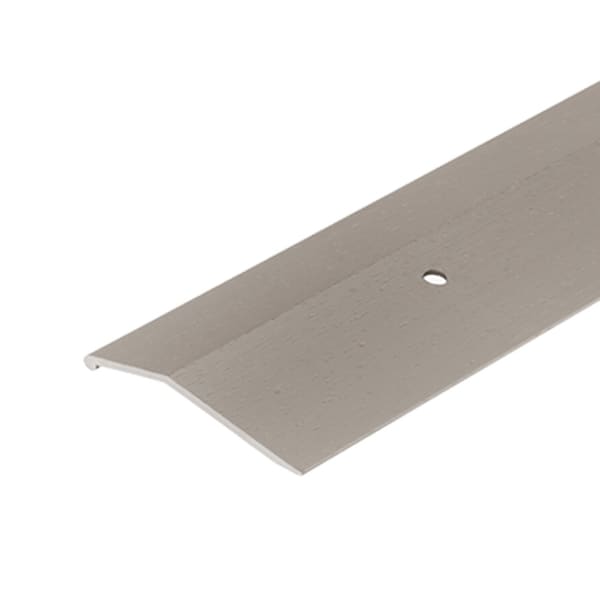 M-D Building Products Aluminum, Pewter, 144 in L, 2 in W - 15925