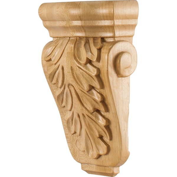 Hardware Resources 4-1/2" Wx2"Dx7"H Cherry Acanthus Corbel - CORP-3CH