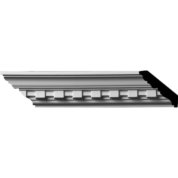 Ekena Millwork SAMPLE - 2"H x 2"P x 2 7/8"F x 12"L, (1 1/4" Repeat) Dentil Crown Moulding - SAMPLE-MLD02X02X02DE
