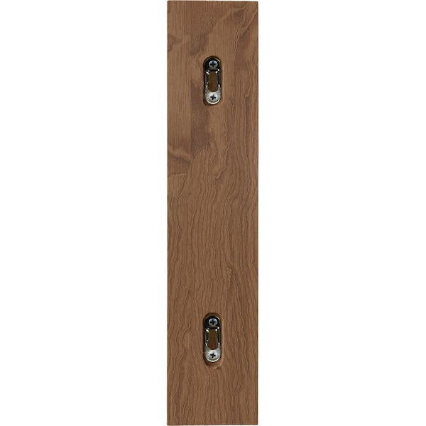 Ekena Millwork 3"W x 8 1/2"D x 14"H Jumbo Lawson Wood Corbel, Mahogany - CORW03X08X14LWGM
