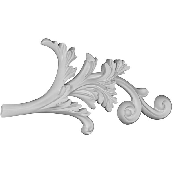 Ekena Millwork 14 1/2"W x 7"H x 3/4"P Juniper Onlay, Right - ONL14X07X00JU-R