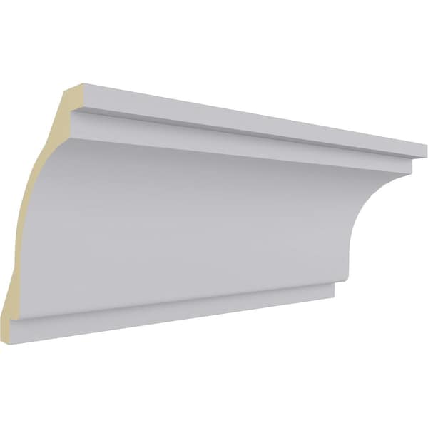 Ekena Millwork 11 7/8"H x 9 1/2"P x 15 1/4"F x 94 1/2"L Classic Crown Moulding - MLD12X10X15CL