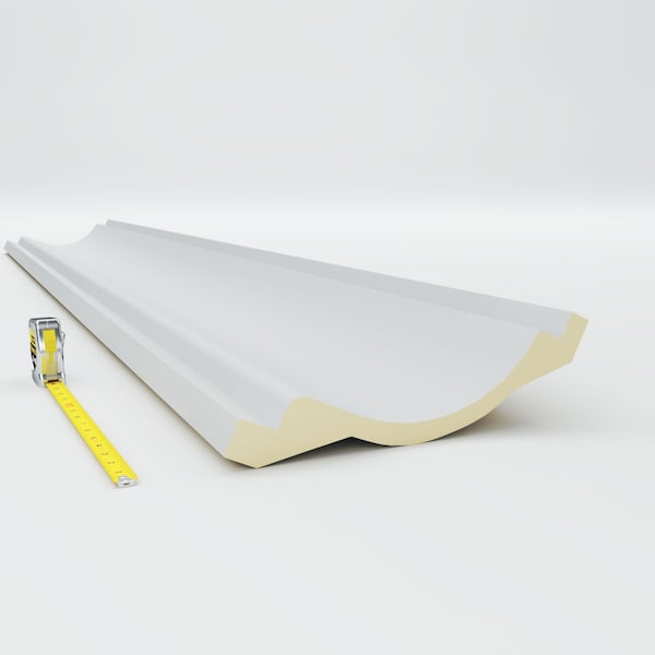 Ekena Millwork 11 7/8"H x 9 1/2"P x 15 1/4"F x 94 1/2"L Classic Crown Moulding - MLD12X10X15CL