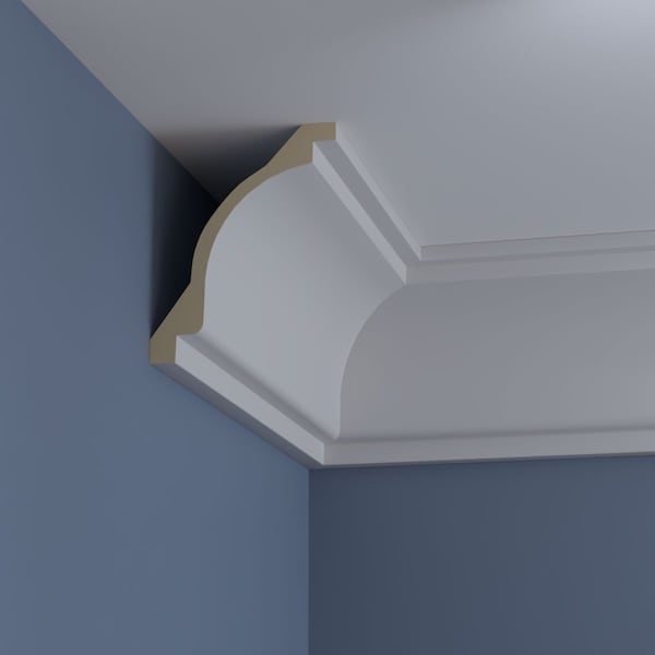 Ekena Millwork 11 7/8"H x 9 1/2"P x 15 1/4"F x 94 1/2"L Classic Crown Moulding - MLD12X10X15CL