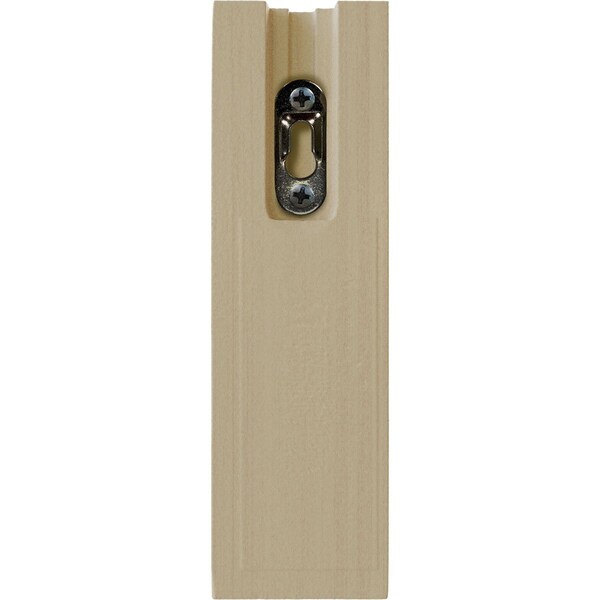 Ekena Millwork 1 3/4"W x 3"D x 6"H Mini Dearborn Wood Corbel, Rubberwood - CORW02X06X03DRRW