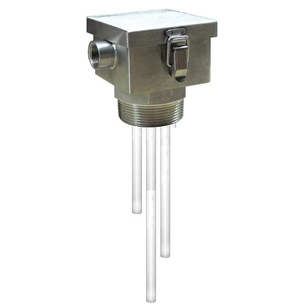 Lumenite Liquid Level Probe, 12, 18, 24 In, 2-1/2 NPT - PHP43CPT12",18",24