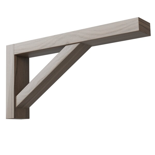 Designs Of Distinction Lexington Bar Bracket - Narrow, Walnut - 01605007WL1