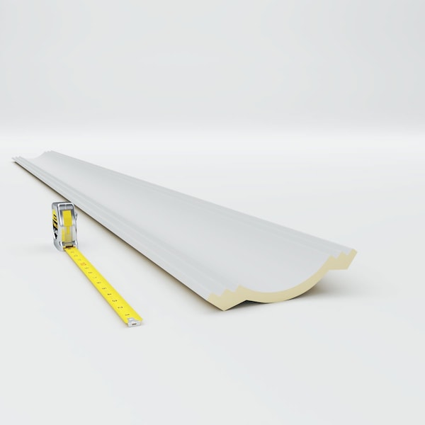 Ekena Millwork 5 7/8"H x 5 7/8"P x 8 3/8"F x 94 1/2"L Kent Crown Moulding - MLD06X06X08KE