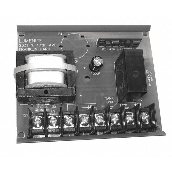 Lumenite Control, Single Relay, Track Mount, 110VAC - WFLT-TM-2011