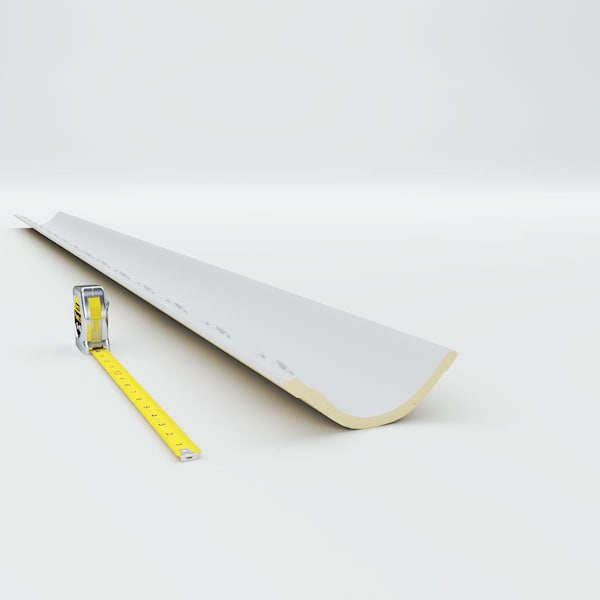 Ekena Millwork 4 7/8"H x 4 1/2"P x 6 5/8"F x 94 1/2"L, (6 1/4" Repeat), Winston Cove Crown Moulding - MLD05X04X07WN