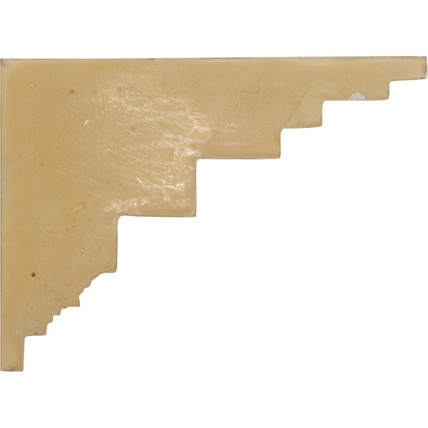 Ekena Millwork 9"W x 6 1/2"H x 1/2"D Austin Stair Bracket, Left - SB09X06ER-L