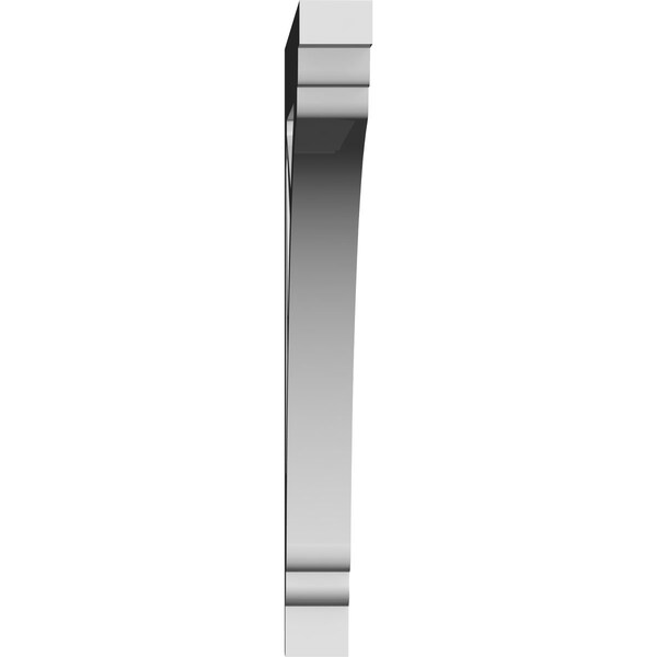 Ekena Millwork Stanford Architectural Grade PVC Bracket, 5/8"W X 4"D X 6"H - BKTP01X04X06ST