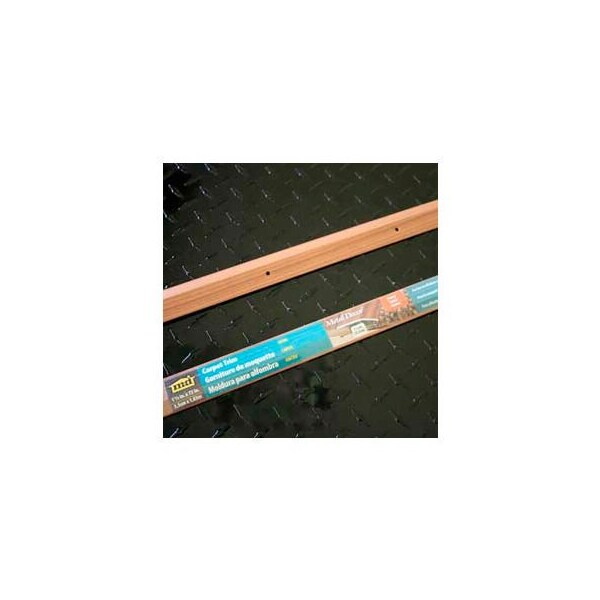 M-D Building Products M-D Carpet Trim Wide, Metal Decor, 72L, Cherry - 40126