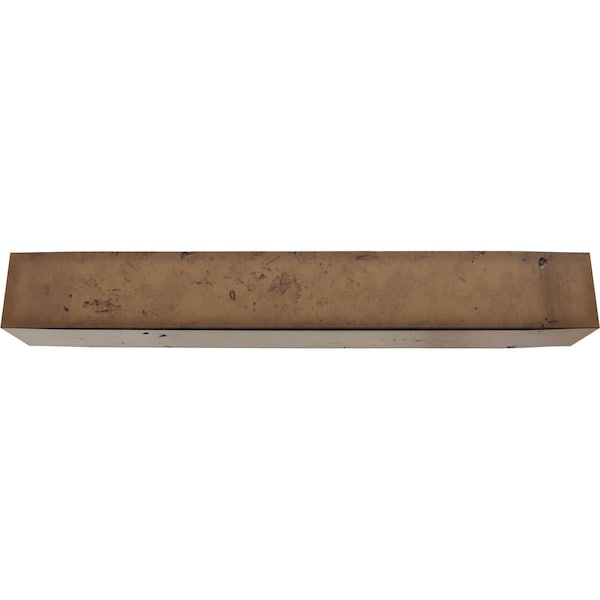 Ekena Millwork 3-Sided (U-beam) Knotty Pine Endurathane Faux Wood Ceiling Beam, Premium Aged, 4"W x 6"H  x 20'L - BMKP3C0040X060X240ZD