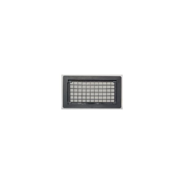 Bestvents Witten Vent Foundation Vent, 15-1/4 in W, Polypropylene, Black Oxide - 510BL