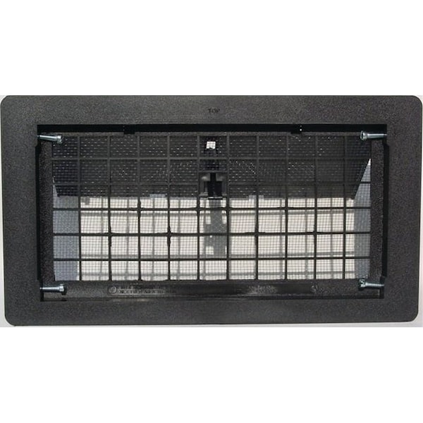 Bestvents Witten Vent Foundation Vent, Black Oxide - 500BL