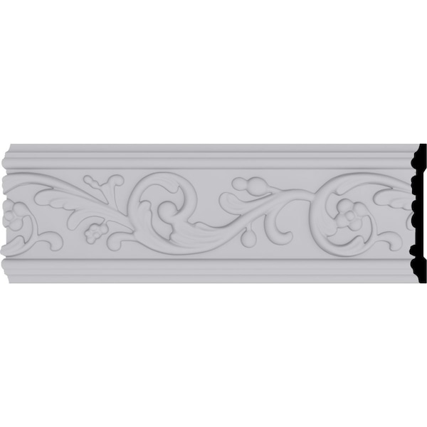 Ekena Millwork 5"H x  5/8"P x 94 1/2"L Aberdeen Chair Rail - MLD05X00AB