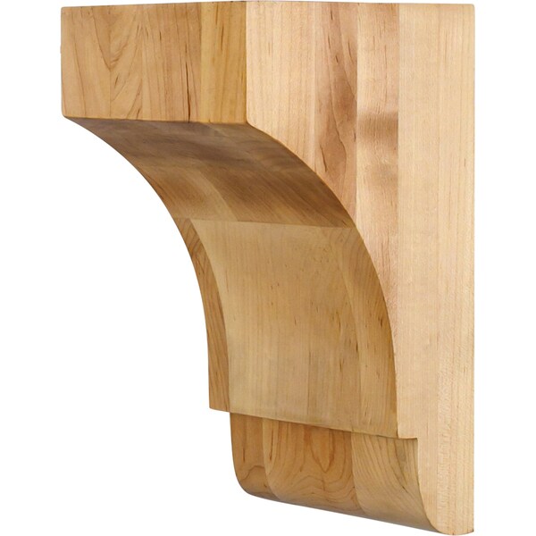 Hardware Resources 5" Wx5"Dx9"H Alder Minimalist Corbel - COR32-1ALD