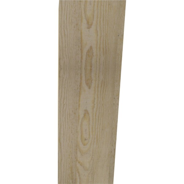 Ekena Millwork 6"W x 18"D x 18"H Traditional Rough Sawn Knee Brace, Douglas Fir - BRC06X18X18TRA00RDF