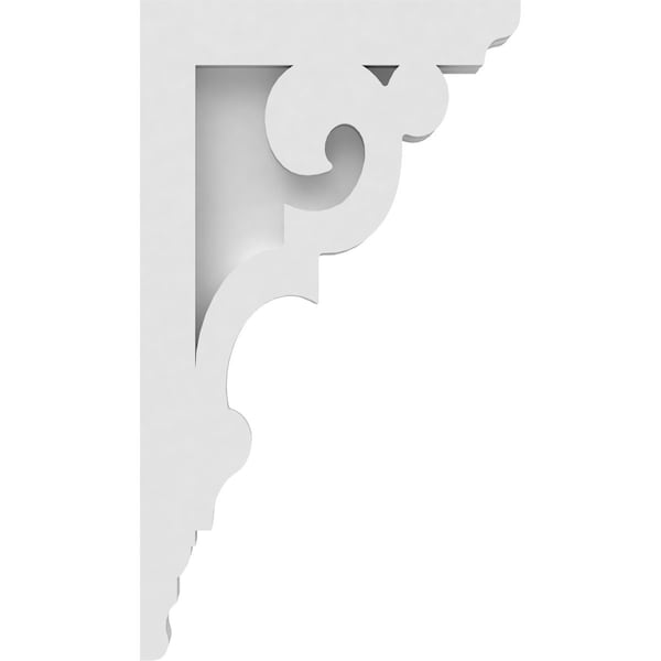 Ekena Millwork Preston Architectural Grade PVC Corbel, 1 7/8"W X 7 1/2"D X 13"H - CORP01X07X13PR