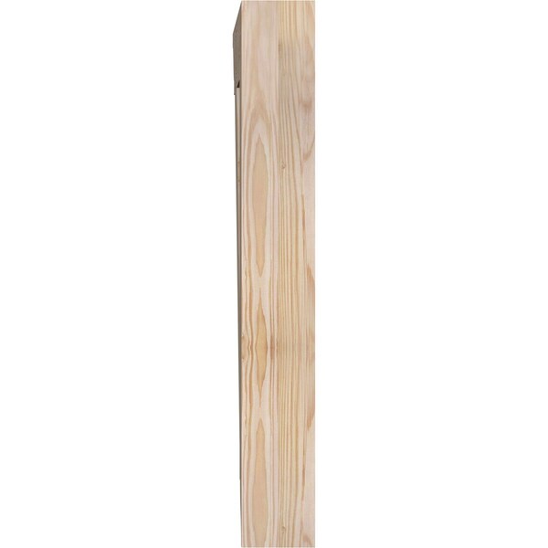 Ekena Millwork Legacy Traditional Smooth Bracket, Douglas Fir, 3 1/2"W x 18"D x 26"H - BKT04X18X26LEC01SDF