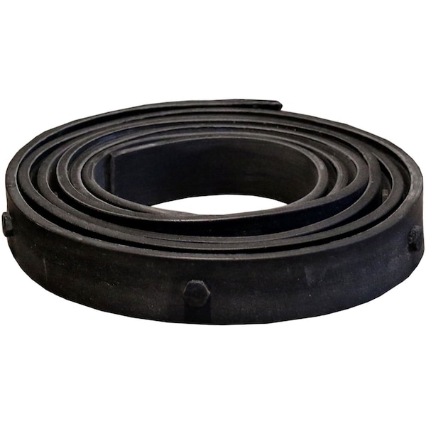 Ekena Millwork 1 1/2"W x 48"L Flexible Black Beam Strap w/ Bolts for Ekena Faux Wood Beams - BMSTRF02X48TRBL
