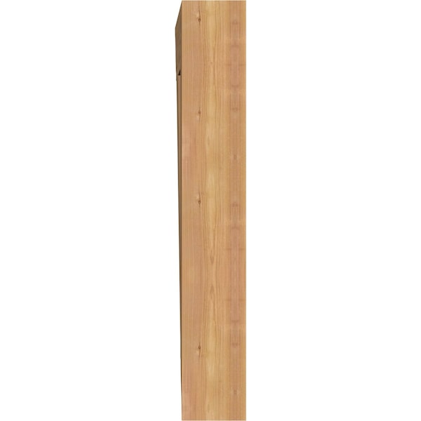 Ekena Millwork Balboa Traditional Smooth Bracket, Western Red Cedar, 5 1/2"W x 28"D x 36"H - BKT06X28X36BOA01SWR