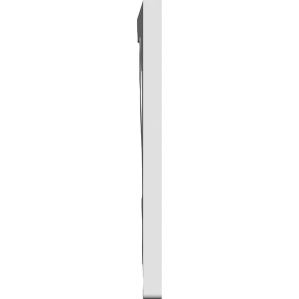 Ekena Millwork Brontes Architectural Grade PVC Bracket, 5/8"W X 6"D X 10"H - BKTP01X06X10BR
