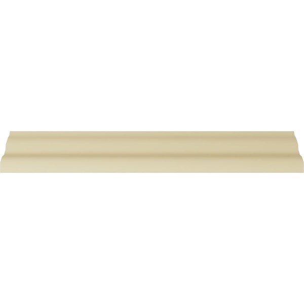 Ekena Millwork 5"H x 4"P x 6 3/8"F x 94 1/2"L Edwards Smooth Crown Moulding - MLD04X05X06ED