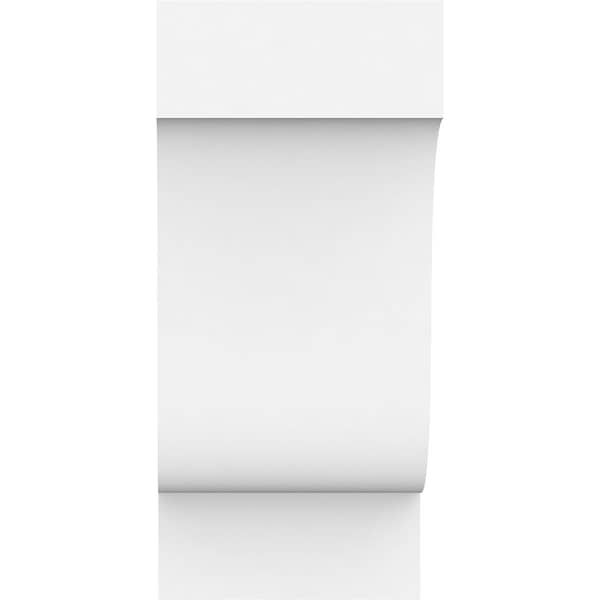 Ekena Millwork Standard Newport Architectural Grade PVC Corbel, 5"W x 6"D x 12"H - CORP05X06X12NEW